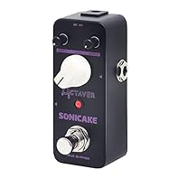 Octave Pedal has 100% Analog Classic Monophonic Octave creates 2-Voice Octave Sound Blended with Dry Signal Compact Size Pedal producing Notes One Octave lower and Two Octaves lower than the Direct Signal for Octave Guitar Pedal Designed for both Gui...