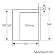 Bosch BEL554MB0 Serie 6 Einbau-Mikrowelle, 38 x 59 cm, 900 W, Drehteller 31,5cm, Türanschlag Links, AutoPilot 8 8 Automatikprogramme, Reinigungsunterstützung, LED-Touchdisplay