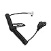 Alvin's Cables Right Angle 2 Pin Male to D-tap Coiled Cable for SmallHD Monitor| Teradek
