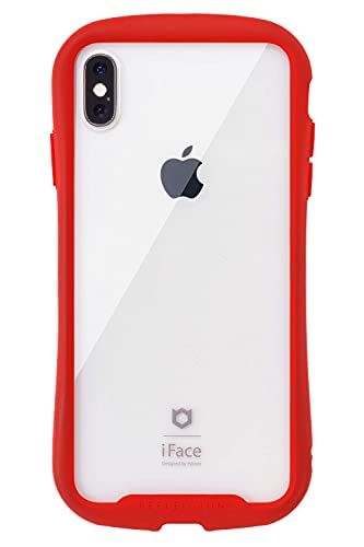iFace Reflection iPhone XS Max ��p �P�[�X �N���A �����K���X (���b�h)