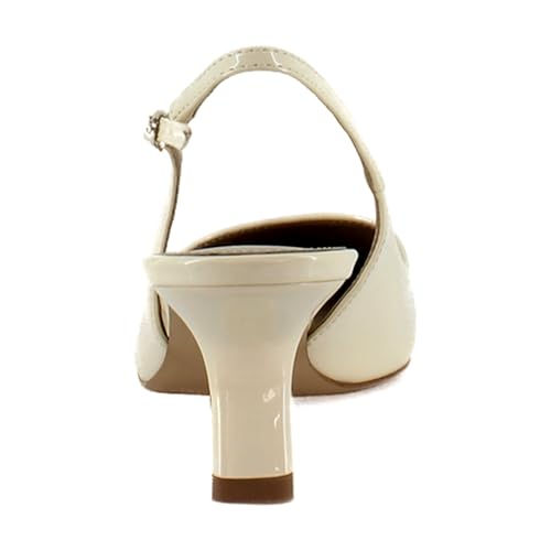 Sam Edelman Bianka Slingback Women's Heels Modern Ivory Size 7 W4