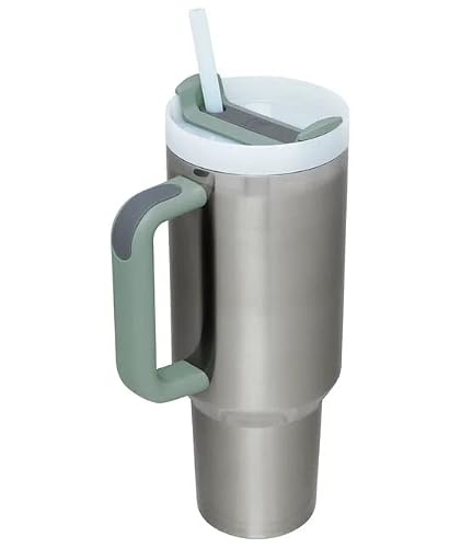 Stanley Quencher H2.0 Flowstate Tumbler 40Oz (Stainless Steel Shale) #TOP18