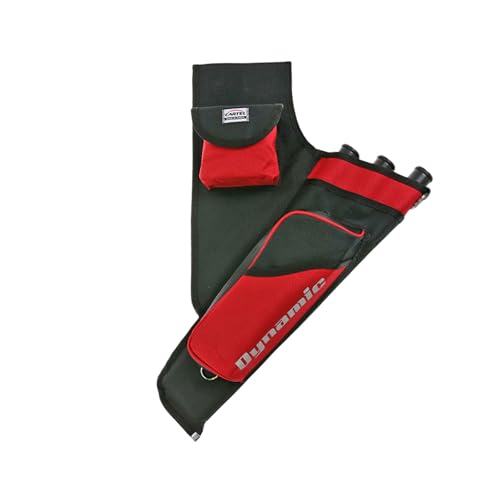 Carquois latéral Cartel Dynamic 501 RH noir et rouge idéal pour club de tir à l'arc
