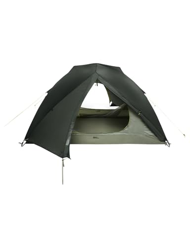Jack Wolfskin Unisex – Erwachsene Sky Dome III Kuppelzelt, Island Moss, ONE Size