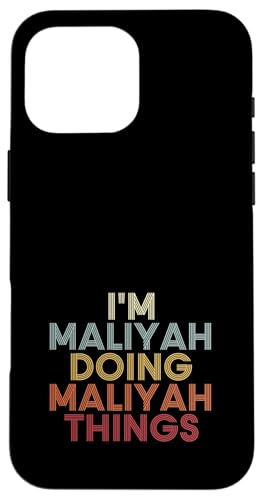 Maliyah Name Maliyah Personalized Name First Given �X�}�z�P�[�X iPhone 16 Pro Max �p