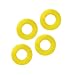 Shock Absorbing Bearing Washer 4 Pack, Car Suspension Component for Front Suspension Repair Kit and Steering Noise Reduction Part
