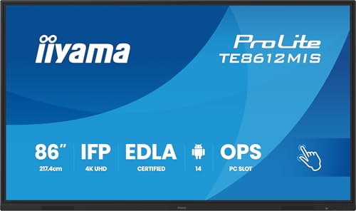 iiyama 86 LED ProLite TE8612MIS B4AG - vue 3