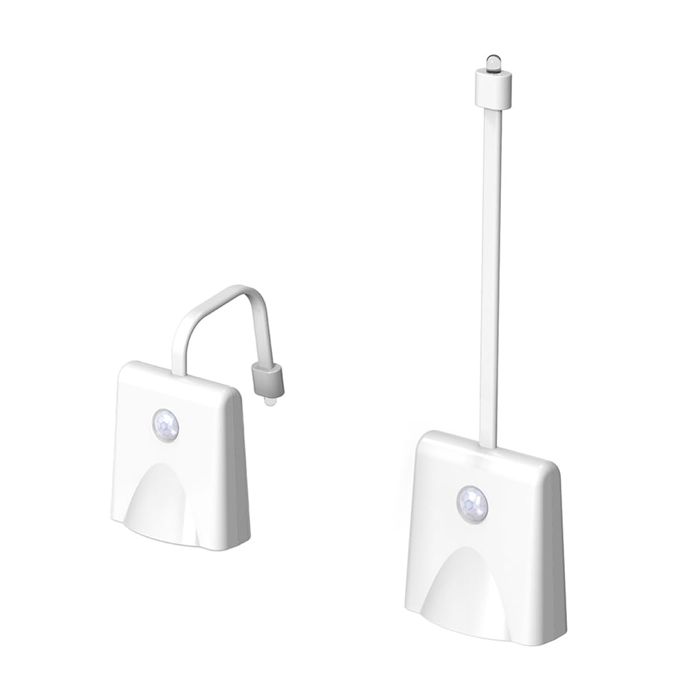 IJSDNVJNDX Charging Human Sensing Toilet Night Light 2pcs Colorful Projection Lamp Induction Light Bathroom Lighting Decor