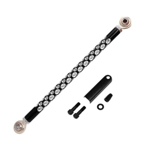 Amortisseur aluminium 330 mm moto noir pour suspension arrière arrière-train