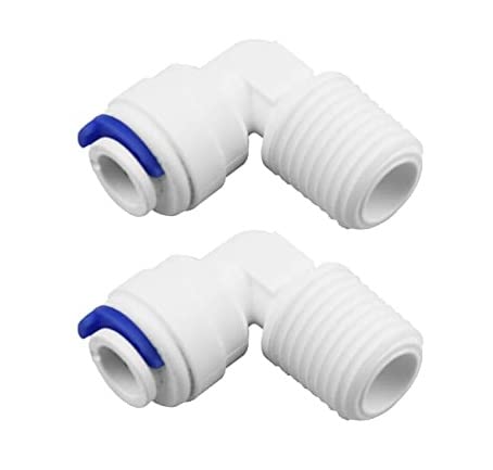 Puri Pro Under Sink Reverse Osmosis Water Filter RO Water Purifier Spare Parts Accessories (Pump Elbow 3/8")