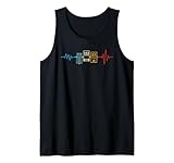 Electric Guitar Effects Pedals Heartbeat Tees