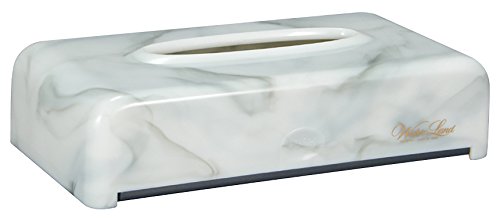 シンカテック ティッシュケース S Water Land グレー