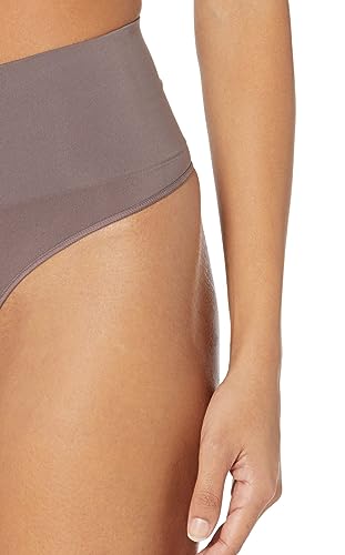 Image of SPANX SPANXshape Everyday Shaping Thong - Core Control Shapewear Underwear - Invisible Under Clothes - Seamless Design