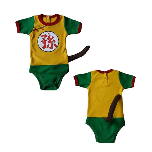Image of Anime Baby Clothes, Infant Romper Cosplay Cartoon Outfit, 3 Months