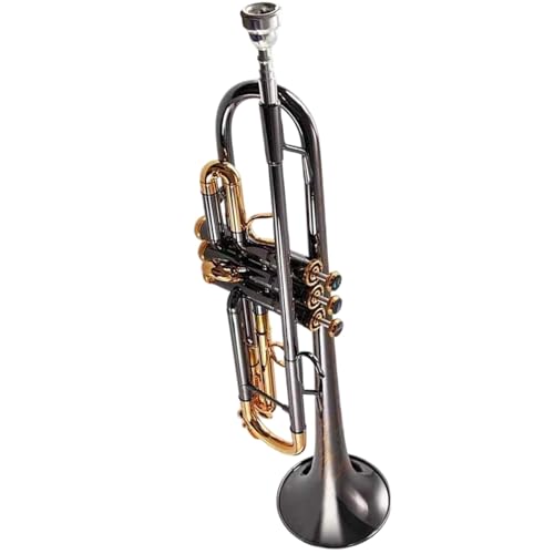 Trąbka Instrument Muzyczny W Tonacji Bb Trąbka Mosiądz Czarny Nikiel Złoto Bdur