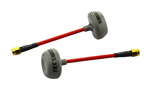 Fatshark Immersionrc 5.8Ghz Circular Polarized Spironet Antenna (Rhcp) With Rp-Sma Connector For Fpv Quadcopter Dji Phantom - Pack Of 2 #TOP2