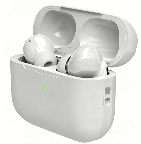 Wireless Earbuds Pro 3,Active Noise Cancellation,Spatial Audio,Bluetooth5.3 in Ear Headphones,High-Fidelity Sound,30H Playtime,for iPhone/Android/iOS White