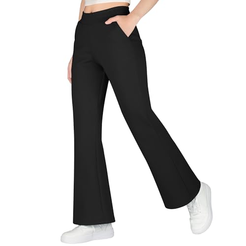 Leggings évasés pour filles BIG ELEPHANT avec poches et taille élastique