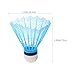 ifundom Plastic Badminton Balls 20pcs Set Neon Jumbo Shuttlecocks for Training Fitness Family Fun Random Color