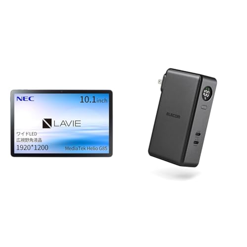 NEC LAVIE T10 �^�u���b�g 10.1�C���` wi-fi���f�� Android 14 MediaTek Helio G85 4GB 64GB LED �L����p�t�� ���i�O���[ tab10F03+�G���R�� ���o�C���o�b�e���[ 67W 10000mA