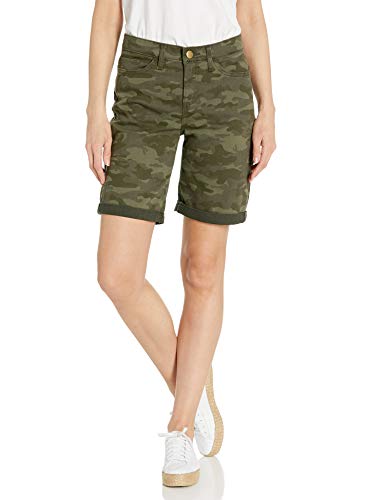 Lee Women s Flex Motion Regular Fit Bermuda Short, Hunter Camo, 12