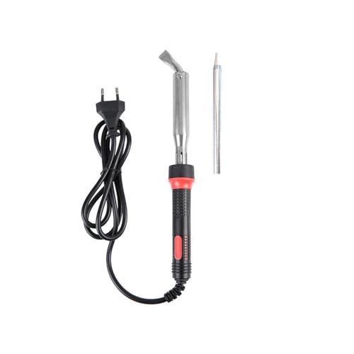 Avilia Saldatore a Stagno 30W – Stagnatore Elettrico 220V con 2 Punte e Temperatura Regolabile | Kit Saldatura Stagno per Elettronica e Fai da Te
