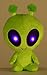 Aurora® Interstellar Galactic Cuties™ Twitch Light Up Alien Stuffed Animal - Cosmic Companions - Illuminating Fun - Green 8 Inches