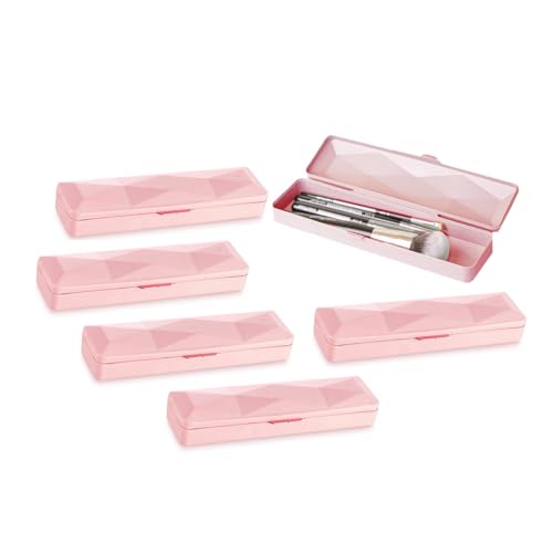 Genérico, Estojo Rosa Multiuso Porta Oculos Talheres Lapis 6un