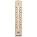 Fackelmann 16364 termómetro Tecno, Madera-termómetro, 25 cm