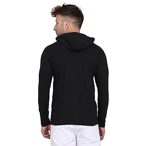 Image of Geum Men's Hooded Neck Full Sleeves T-Shirt