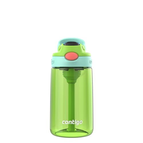 Image of Contigo Kids Water Bottle with Redesigned AUTOSPOUT Straw, 14 oz