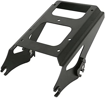 Miniatura 9 de TCMT Respaldo de 5.5" para Caja de Maletero de Motocicleta Razor con Cojín y Soporte de Montaje para Dos Plazas, Adecuado para Harley Touring