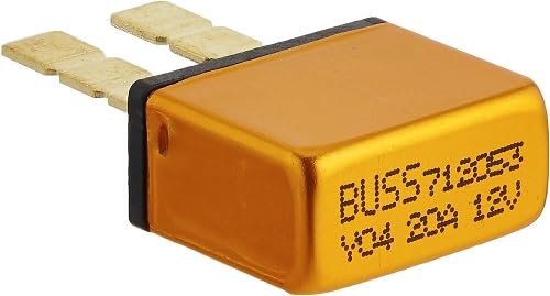 UCB Series Automotive Circuit Breaker, Plug In Mounting, 20 Amps, Blade Terminal Connection,pack of 5