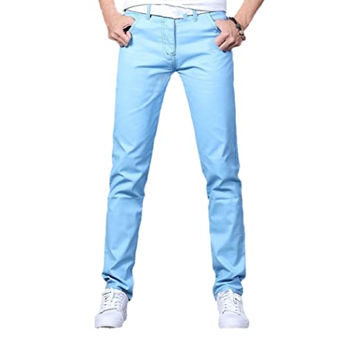 Pantalon Droit Coupe Kaki Noir en Pur Coton Doux pour Homme Moderne
