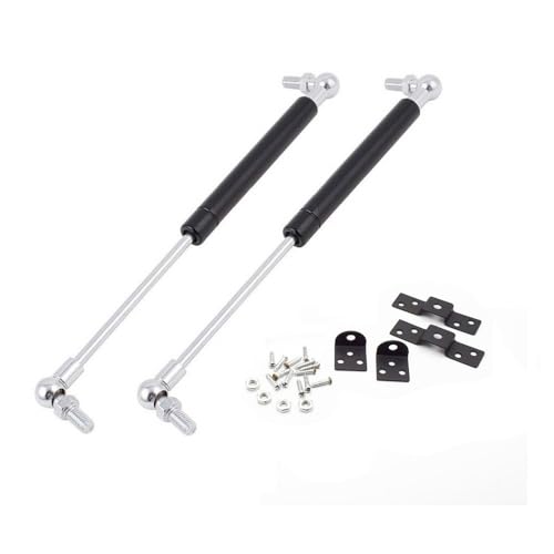 Image of RAB Gas Pumps, Gas Struts, Gas Shocks Lift Support for Cabinet (Code- Gas Pump normal, Size- 12 inch Load Capacity:- 15 kg, Color- Black, Pack of 1 Set of 2 PCS)