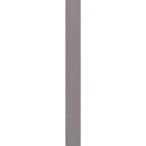 Image of Berwick Offray 072455 5 /8 inch Wide Single Face Satin Ribbon, Silver Gray, 6 Yds