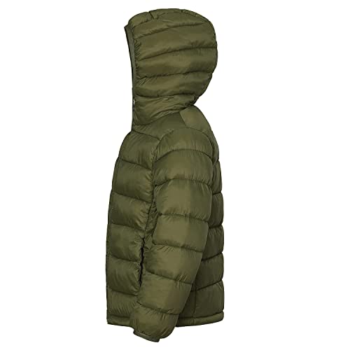 Image of Hooded Puffer Jackets for Boys and Girls - Lightweight and Packable - Autumn and Winter Coat, Warm and Comfy