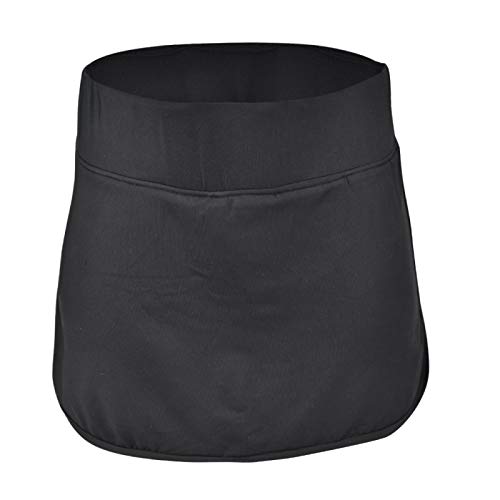 Mikrokos Damen Black Fitness Sport Röckenshorts mit Tasche zum Laufen Übungswerkzeug(XXL) Cover