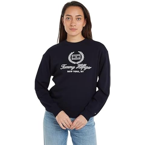 Sweat Tommy Hilfiger Femme Bleu Cover