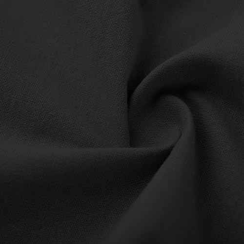 Girls Casual Summer Cotton Linen T-Shirt Kids Basic V Neck Short Sleeve Tween Trendy Beach Vacation Blouse 5-15 Years3