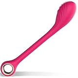 G Spot Vibrator for Vagina Stimulation with 7 Vibrations, Rechargeable Bendable Finger Shaped Dildo