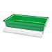 ZooPaul Vaschetta di ricambio per gabbia verde, con cassetto, 45 x 28 x 11 cm