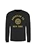 AMERICAN COLLEGE USA, Sweatshirts, Pullover, Herren, Damen, Westen, Hoodies, Fleece, Jacke, Thermo, Mit Kapuze, Unisex, Bekleidung, Frauen Männer, Modell ACSCRW4 Black L