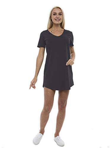 Lunarable Damen-Nachthemd, lockere Passform, V-Ausschnitt, Nachthemd - Mehrfarbig - X-Groß Cover
