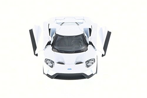 Modelo a escala 1:38 Ford GT 2017 blanco 5 pulgadas miniatura 2