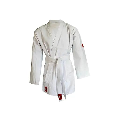 YOSIHIRO KARATEGUI Kimono Karate - Algodon Incluye Cinturon Blanco - 2/150CM - Color Blanco