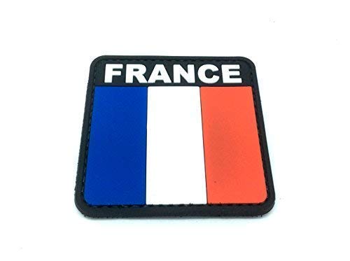 France Drapeau Tricolore Français Airsoft PVC Patch Cover