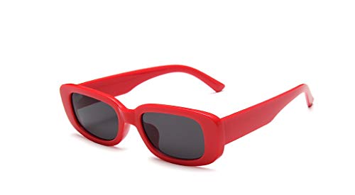 Óculos De Sol Vintage Celebridades Fashion Hippie Oval A-937 (Vermelho)