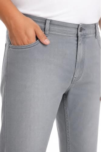 Image of Pluss Tribe - Plus Size Jeans for Men - Denim Jeans - Ideal for Casual, Office Available Sizes : 40 to 52