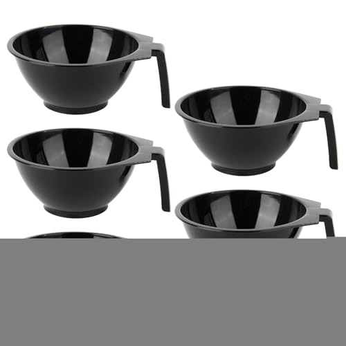 Generico Ciotola Per Mescolare Tinta Per Capelli, Set Ciotole Per Colorazione Capelli, Impilabili Grande Capienza Utensile Parrucchiere Pratiche Spazio